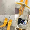 Rucksack Stil Wasserdicht Mädchen Harajuku Kawaii Nylon Frauen Nette Schule Tasche Dame College Student Pin Abzeichen Weibliche Buch Neue 1119