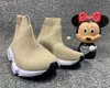 Kinder Sockenschuhe Baby Boots Schuhgeschwindigkeit Sneakers Boot Designer hoch schwarze weiße rote Trainer Mädchen Kinder Jugend Kleinkind Kinder Mädchen Todlres