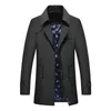 망 비즈니스 재킷 가을 겨울 남성 패션 캐주얼 긴 윈드 브레이커 자켓 오버 코트 남성 트렌치 아웃웨어 코트 플러스 크기 8xl 211018