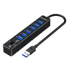 Hubs USB20 Eight In One Extender Hub Computer Branch naar Laptop Desktop General Purpose Plug and Play zonder voeding7768943