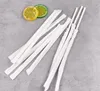 Individually Paper Wrapped Paper Straws Solid Plain White Black Brown Party Drinking Restaurant Coffee Bar Straw