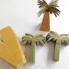 Mini Summer Wrap Coconut Tree Tree Candy Box حقائب هدية عيد ميلاد حفل زفاف هاواي الحفلات.