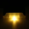 1pc / 4pcs / 6pcs Solar Powered LED Trappor Steg Ljus Svart Skal Utomhus Vattentät Patch Garden Deck Fence Wall Lamp - 1pc