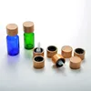 Storage Bottles Jars 30pcs Bamboo Products Cosmetic Cap 18mm Neck Glass Essential Oil Cover 18410 Plastic Spiral Drops Of Plug 9624506