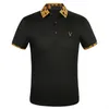 2021 tee hommes Polos marque Design chemise été Street Wear Europe mode hommes haute qualité coton t-shirt