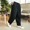 Streetwear erkek Joggers Sweatpants Gevşek Erkekler Harem Pantolon Harajuku Tarzı Ayak Bileği Uzunlukta Pantolon Kadın Ağlı Bacak Pantolon Büyük Boy 5XL Y0811