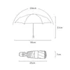 Guarda-vento Automático Completo à prova de vento Auto Guarda-chuvas de chuva preto para mulheres Homens Carro de luxo Parasol Negócios Viagem Exterior 211124