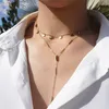серебряное ожерелье из бамбука