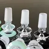 Pyrex Cam Kase Erkek Ortak Bongs Aksesuarları Sigara Ürünleri Küçük Su Borusu Şeffaf Mavi Yeşil Karışık Renk