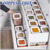 Storage Bottles & Jars SWT Set Organizer Square Vacuum Lid Airtight Pantry Noodle Legume Cereals Rice Pasta Kitchen Food Box Container