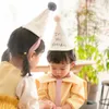 Coréia estilo bebê bebê chapéu crianças menino garota príncipe princesa festa tampões traje headwear props decoração pografia 211023