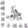 perles de lettre d'alphabet z