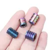 Colorful Titanium Alloy TC4 Knife Beads Lanyard Camping Outdoor Gadgets Pendant Paracord Rope EDC Multi Tool