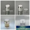 30g Pearl White/silver/gold Acrylic Jar Airless With Silver Collar ,transparent Lid ,airless Bottle Cream . Storage Bottles & Jars Factory price expert design Quality