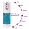 NXY Sex Masturbators Magic Male Masturbator Rotating Stretching Vaginal Pussy für Männer 18+ Penispumpe Vibratoren Cock Exerciser Spielzeug Erwachsene Erotik 220127