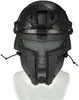 Full Tactical Face Steel Mesh Mask Fast Helmet Accessory Protective Mask