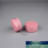 50 pcs/Lot Promotion 50g pot de crème en aluminium vide flacon rose solide récipient de crème pour le visage bouteille rechargeable étui pour femme pour poudre prix usine conception experte qualité