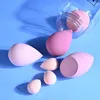 Svampar Applicators Cotton 7st Makeup Blender Svamp för pulver concealer Foundation Buffing Stippling Super Soft Beauty Egg G1776932