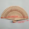 DHL 100PCS Wood Dance Fläktar Solros Mönster Party Supplies Personliga Bröllop Favorer Fan Giveaways Sandelträ Folding Hand Open Size 34 * 20cm Många färger