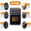 US Stock Air Fryer Toaster 오븐 콤보, Weesta 대류 오븐 수조, 액세서리 e- 요리법, UL CertifiedA30 A28