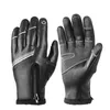 Cycling Gloves BIKING Winter PU Leather Thermal Fleece Touch Screen Outdoor Sport Skiing Climbing Motorcycle Bicycle