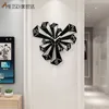 MEISD Quality Acrylic Clocks Modern Quartz Watch Creative Wall Hanging Living Room Black Horloge Home Decor Free Shipment 210325