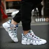 Hotsale Men's high-top running shoes men women sports black white red blue casual thick-soled lovers sneakers trainers