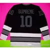 24S الرجال المخصصين شباب النساء Tage تخصيص T.Preme #10 Thunderbird Pullover Hockey Jersey Size S-5XL أو مخصص أي اسم أو رقم