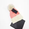 10 Hiver printemps Chapeaux de Noël Pour le sport enfant Mode Bonnets Skullies Chapeu Caps Coton Gorros Bonnet chaud en laine Bonnet tricoté enfants Double épaississement 6 couleurs