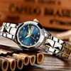 Designer Watches Ladies JSDUN-Luxury Brand Sapphire Mechanical Watch Tungsten Steel Material Waterproof High-Quality Fashion Simple Watch