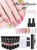 Nail Art Kits Poly Extension Gel Kit UVLED Dryer Lamp Enhancement Builder For Home DIY Salon7631824