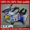 Rothmans Blue Injectie Mold Lichaam voor Honda CBR 600 F4I FS CC F4 I 600F4I 600CC 04-07 55NO.1 CBR600F4I CBR600 F4I 04 05 06 07 CBR600FS 2004 2005 2006 2007 OEM Fairing Kit