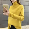 Fashion Turtleneck Women Sweaters Korean Style Vintage Winter Pullover Knitted Christmas Jumper 11727 210512