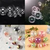 4/6 / 8cm Bolas de árvore de Natal Decoração Clear redondo molde transparente bola plástica para casa decoração casamento diy idéias ornamento