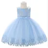 Girl's Dresses BOTEZAI Born Baby Girl Dress 2021 Children Wear For Wedding Party Clothing 1-3 Year Infant