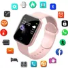 2021 neue Smart Uhr Frauen Männer Smartwatch Für Android IOS Elektronik Smart Uhr Fitness Tracker Silikon Band smart uhren Stunden #7