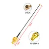 U.FL/IPX IPEX UFL to RP-SMA SMA-Female Male Antenna WiFi Pigtail Cable ipx 1.13mm RF Cables 15CM