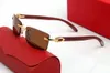 Mode Sonnenbrillen klassischer Stil Moderner Strand mehrfarbig Buffalo Horn Brille Schutz Hite Millionaire Wood Bambus 2948