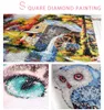 Po Custom Diamond Schilderen Kruissteek Volledige Vierkante Foto van Strass DIY Mozaïek Diamanten Borduren Paintings283h