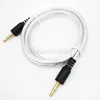 Audio Kabel Jack 3.5 MM Male Naar Male 1M Gevlochten Weven Audio Lijn Aux Koord Voor Auto Hoofdtelefoon luidsprekerkabel Koord Nieuwe