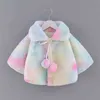 Arrival Winter Baby Girl Elegant Coat Toddler Jackets Coats Clothes Tops 210528