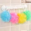 Multicolour Bath Ball Shower Body Bubble Exfoliate Puff Sponge Mesh Net Ball Cleaning Bathroom Accessories Home Supplies LLE10194