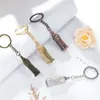 London Horloge Modèle Petit Keychain UK Souvenir 3D Metal Big Ben Key Bague Pendentif