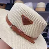 Fashion-Cap Bucket Hat Moda Moda Uomo Donna Cappelli da Sun di alta qualità Cappellini da sole di paglia di alta qualità