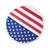 Amerikanska flaggmönster handdukar flagga strandhandduk uas flagga strand sjal polyester yoga picknick filtar 150150cm6587984