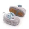 First Walkers Winter Children Short Boots Baby Plus Velvet Soft Sole Slip-on Cotton Rubber Shoes Toddler Warm Anti-slip 0-18M