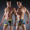 Men's Swimwear 2021 Summer Manufacturers Direct Multi-Color Large Size High Stretch South Swimming Trunks