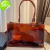 Transparente Einkaufstasche, transparente Handtasche, PVC-Gelee, Umhängetaschen, modische Brief-Innentasche, Geldbörsen, Damenhandtaschen 22