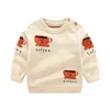 IYEAL Autunno Neonata Maglione Bambino Ragazzi O-Collo Top Maglieria Cardigan in cotone a maniche lunghe Abbigliamento per bambini Cappotto maglione per bambini 211106