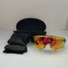 9471 Cycling Eyewear Men Fashion Polarised Solglasögon Kvinnor utomhussport som kör glasögon 1pairs lins med paket333t